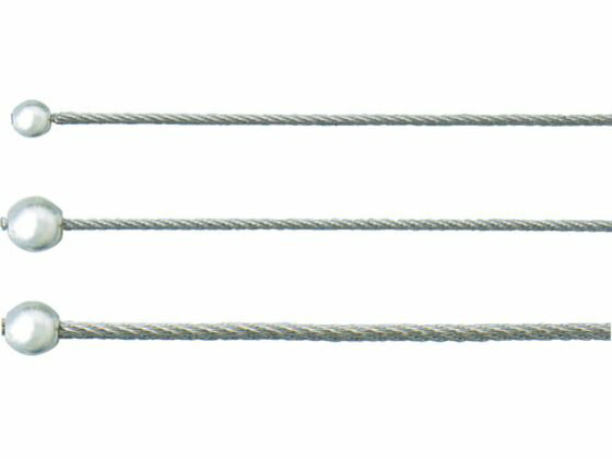 乐天商城 - 【レビュー投稿で100円OFFクーポン】【お取り寄せ】ニッサチェイン ステンカットワイヤー 1.0×1500mm 片ボール付 Y-502 チェーン ワイヤー 接合金物 土木 建築資材