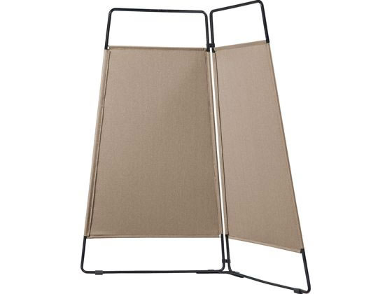 【ポイント2倍★24日20:00～29日9:59迄】【メーカー直送】ライオン事務器 スコーグ コンビパネル 2連 幅1500 奥行700 ブラウン【代引不可】【お客様組立】折りたたみパーテーション 間仕切り オフィス家具