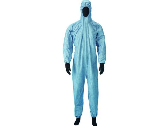 【レビュー投稿で100円OFFクーポン】【お取り寄せ】アゼアス タイベック(R)製続服 クラシックブルー Lサイズ 6010-L 防護服 保護服 特殊服 作業服 安全保護具 作業