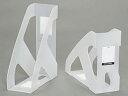 【お取り寄せ】アイリスオーヤマ ファイルスタンド A4 クリア 2個セット FS-25EW×2 A4 ボックスファイル PP製 ボックス型ファイル