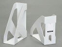 【お取り寄せ】アイリスオーヤマ ファイルスタンド A4 ホワイト 2個セット FS-25EW×2 A4 ボックスファイル PP製 ボックス型ファイル
