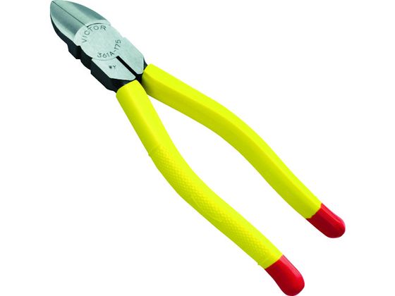 【お取り寄せ】ビクター 強力ニッパ(薄刃) 361A-175 ニッパ ペンチ プライヤー 作業用品 工具