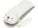 【店内全品ポイント2倍★16日9:59迄】 クツワ リララペンケース シロクマ AK063C ペン立て ペンスタンド ペンケース デスクトップ収納 デスク周り