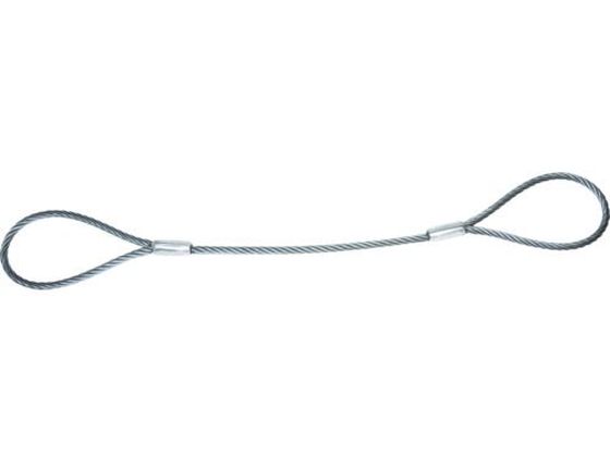 【スーパーSALE限定★2,000円クーポン＆11日9:59迄ポイント2倍】 【お取り寄せ】TRUSCO ワイヤーロープスリング Aタイプ アルミロック 14mm×6m ワイヤー スリング 吊具 バランサー 物流 作業