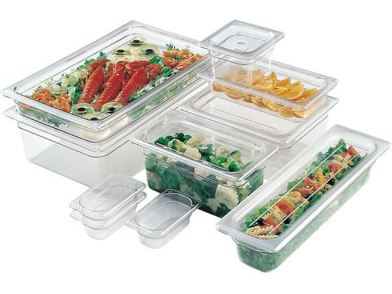 乐天商城 - 【レビュー投稿で100円OFFクーポン】【お取り寄せ】Cambro フードパン 1／3-65mm 32CW(135)クリア キッチン雑貨