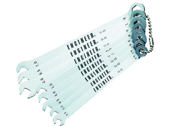 【レビュー投稿で100円OFFクーポン】【お取り寄せ】エンジニア ミニスパナセット TS-04 コンビネーションスパナ レンチ スパナ プーラー 作業用品 工具