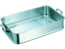 【マラソン限定★ポイント2倍】送料無料【お取り寄せ】スギコ 18-8給食バット 手付 610×385×130 KB-901 給食バット容器 給食 厨房 キッチン