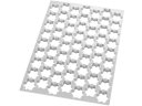 【店内全品ポイント2倍★27日9:59迄】 【お取り寄せ】thermohauser TH クッキーカッティングシート 47551 星型 63ヶ取 抜き型 製菓 厨房 キッチン テーブル(3)