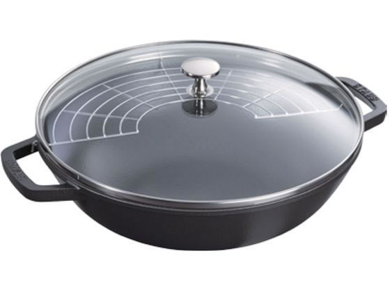 【お取り寄せ】STAUB ストウブ ビュッフェパン 30cm ブラック 40511-344 0561020 キッチン雑貨