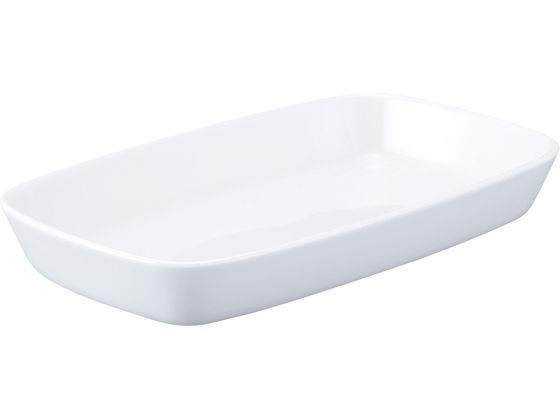 【お取り寄せ】SCHONWALD シェーンバルド 角型 グラタン皿 (1011-44)白 カヌー型皿 洋食器 キッチン テーブル