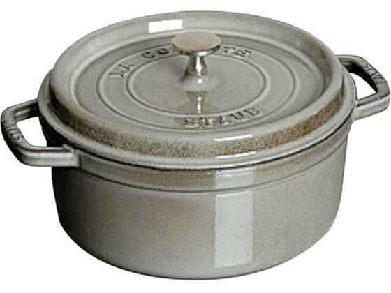 【お取り寄せ】STAUB ストウブ ピコ・ココット ラウンド 30cm グレー 40509-862 キッチン雑貨