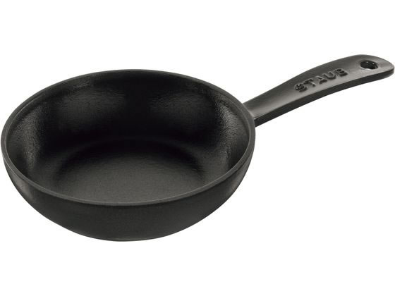 【楽天スーパーSALE限定★ポイント2倍＆2,000円クーポン】【お取り寄せ】STAUB ストウブ スキレット ブラック 40501-142 1192950 両手鍋 外輪鍋 円付鍋 片手鍋 鍋 フライパン 厨房 キッチン