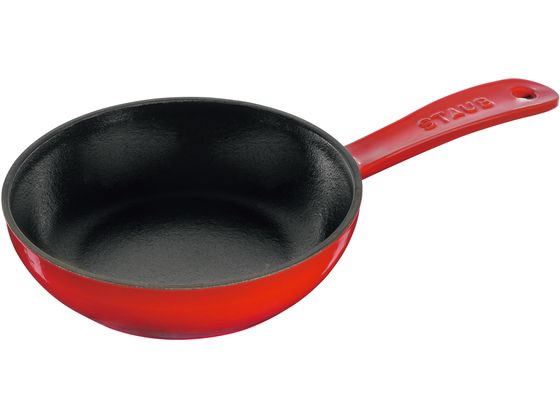 【ポイント2倍★22日20:00〜27日9:59迄】【お取り寄せ】STAUB ストウブ スキレット チェリー 40501-146 1192970 両手鍋 外輪鍋 円付鍋 片手鍋 鍋 フライパン 厨房 キッチン