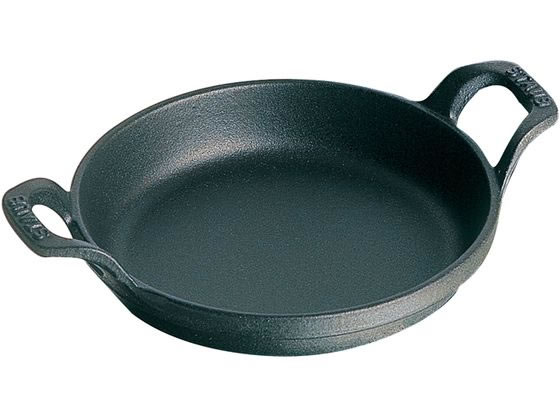 【レビュー投稿で100円OFFクーポン】【お取り寄せ】STAUB ストウブ ラウンドスタッカブルディッシュ 20cm ブラック40509-558 キッチン雑貨