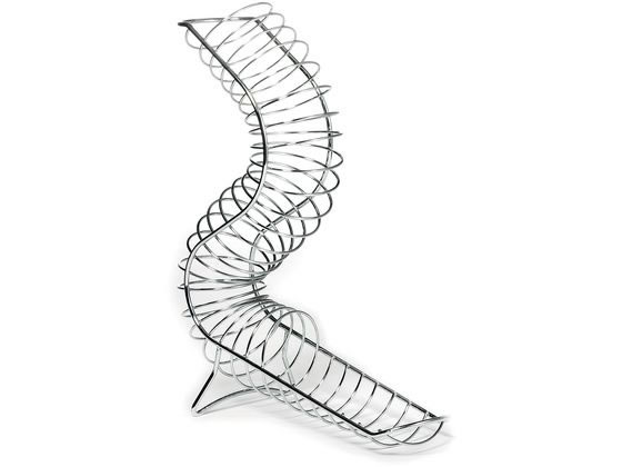 【マラソン限定★2000円クーポン＆ポイント2倍】【お取り寄せ】テーブルクラフト バーチカルカーブ フルーツバスケット FC1649 水切りバスケット カゴ 清掃 衛生 水廻り 厨房 キッチン