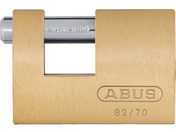 Rakuten - 【レビュー投稿で100円OFFクーポン】【お取り寄せ】ABUS モノブロック 82-70 82-70 補助錠 建築金物 土木 建築資材