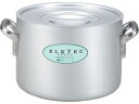 【お取り寄せ】イケダ アルミ エレテック 半寸胴鍋 24cm 3011600 寸胴鍋 フライパン 厨房 キッチン テーブル