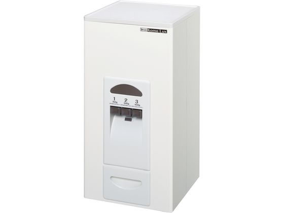 【ポイント2倍★22日20:00〜27日9:59迄】送料無料【お取り寄せ】エムケー精工 コメラックス RC-323W 23kg用 ホワイト 5487710 キッチン雑貨