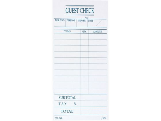 �ڥ�ӥ塼��Ƥ�100��OFF�����ݥ�ۡڤ����󤻡ۤ����� �������ɼ PS-04 100���� ñ�� ��ɼ����å� Ź�� ��˼ ���å��� ...