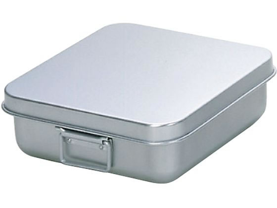 【レビュー投稿で100円OFFクーポン】【お取り寄せ】オオイ金属 アルマイト 天ぷら入 蓋付 コンテナー用 255 アルミバット ボウル ザル バット 厨房 キッチン