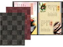 【スーパーSALE限定★2,000円クーポン&11日9:59迄ポイント2倍】【お取り寄せ】シンビ レール式 和洋メニューブック LS-117 ブラック 3102630 メニューブック メニュー立て 卓上 厨房 キッチン テーブル