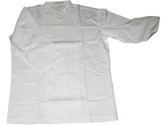【楽天スーパーSALE限定★ポイント2倍＆2,000円クーポン】【お取り寄せ】セブンユニフォーム コックシャツ 男女兼用 BA1208-0 オフホワイト LL キッチン雑貨