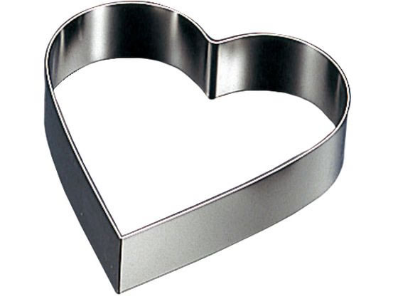 【レビュー投稿で100円OFFクーポン】【お取り寄せ】タイガークラウン 18-8 ハート型 セルクルリング 深型 No.1644 6654100 セルクルリング 製菓 厨房 キッチン