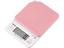 【お取り寄せ】タニタ デジタルクッキングスケール 2kg KJ-213 PK ストロベリーピンク キッチン雑貨