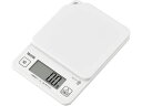 【マラソン限定★2000円クーポン&ポイント2倍】【お取り寄せ】タニタ デジタルクッキングスケール 1kg KJ-114 WH ココナッツホワイト キッチン雑貨