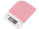 【お取り寄せ】タニタ デジタルクッキングスケール 1kg KJ-114 PK ストロベリーピンク キッチン雑貨