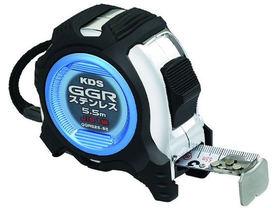 【レビュー投稿で100円OFFクーポン】【お取り寄せ】KDS GGRステン25巾5.5m厚爪 GGRS25-55 コンベックス 測量用品 工事用品 作業用品 工具