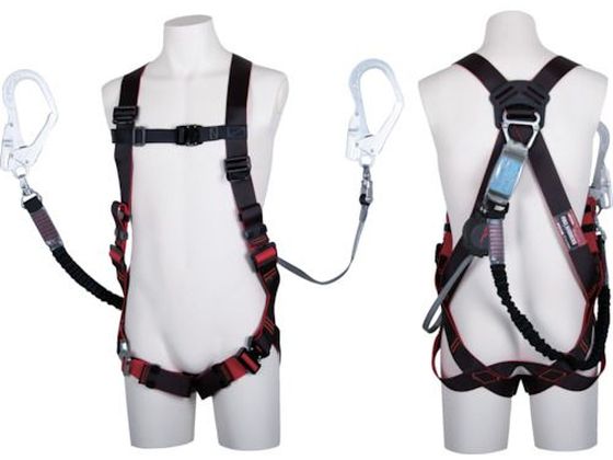 乐天商城 - 【マラソン限定★ポイント2倍】【お取り寄せ】ツヨロン レヴォハーネス ワン・ハンドリトラ+ノビロン Lサイズ 墜落制止用器具 安全保護具 作業