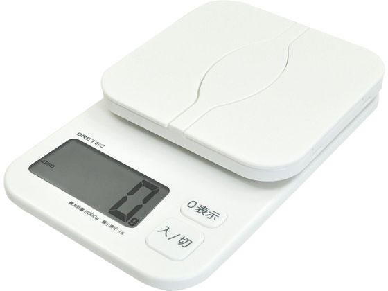 【レビュー投稿で100円OFFクーポン】【お取り寄せ】ドリテック デジタルスケール パカット 2kg KS-257W..