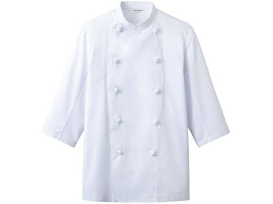 【レビュー投稿で100円OFFクーポン】【お取り寄せ】チトセ 男女兼用コックコート 七分袖 AS-7828 M 1200920 キッチン雑貨