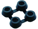 【レビュー投稿で100円OFFクーポン】【お取り寄せ】TRUSCO 有孔ラバーマット ジョイントパーツ TTRM-J 安全 現場 作業
