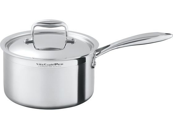 【レビュー投稿で100円OFFクーポン】【お取り寄せ】ビタクラフトジャパン プロ 片手鍋 20cm No.0112 両手鍋 外輪鍋 円付鍋 片手鍋 鍋 フライパン 厨房 キッチン