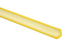 【お取り寄せ】光 アングル型スポンジ 30mm×0.45m 8t 黄 SRLY-300 コーナーガード クッション 現場 安全 作業