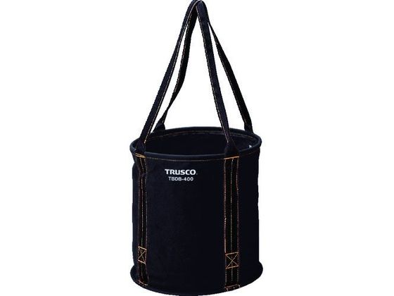 【レビュー投稿で100円OFFクーポン】送料無料 【お取り寄せ】TRUSCO 大型電工用バケツ Φ400×400 TBDB-400 ツールバスケット バケツ 保管 作業