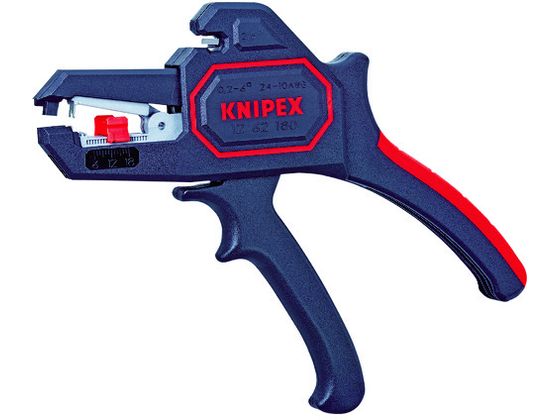 【レビュー投稿で100円OFFクーポン】【お取り寄せ】KNIPEX 自動ワイヤーストリッパー 1262-180 ワイヤ..