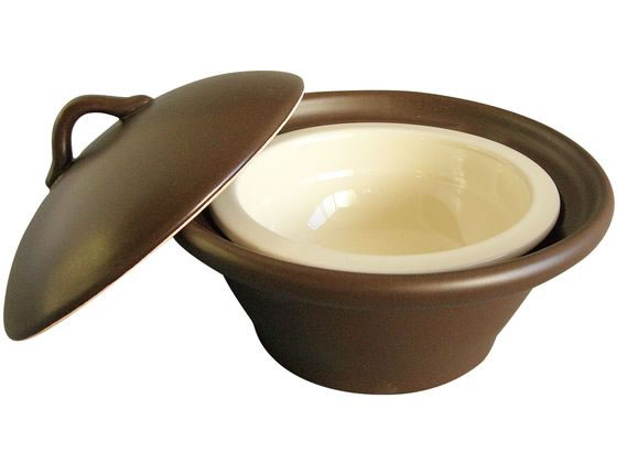 【レビュー投稿で100円OFFクーポン】【お取り寄せ】ミナミ産業 萬来鍋 丸 こげ茶 小(1人前用) 0407100 キッチン雑貨