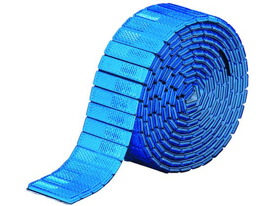 【レビュー投稿で100円OFFクーポン】【お取り寄せ】キャットアイ レフテープ 50mm×2.5m 青 RR-1-B 反射..