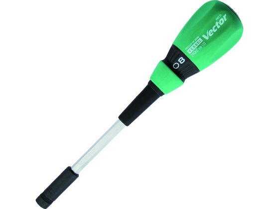 Hexagon Driver - 【レビュー投稿で100円OFFクーポン】【お取り寄せ】ベッセル ベクトルナットドライバーB290NT対辺8×125 B-290NT-H8 グリップドライバー ドライバー 六角棒レンチ 作業用品 工具