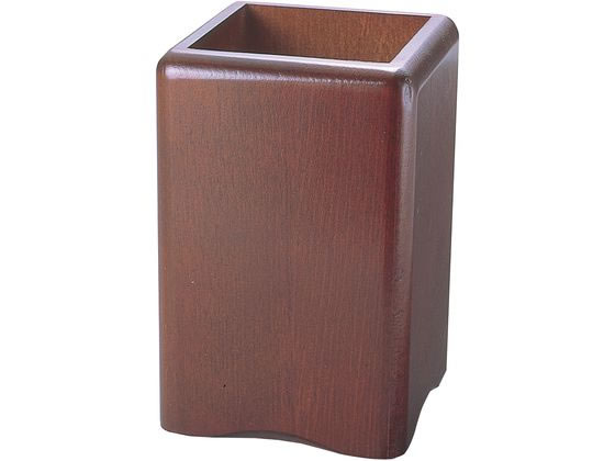 【レビュー投稿で100円OFFクーポン】【お取り寄せ】ヤマコー 木製 角丸 はし立て ブラウン(15248) 7720900 箸立て 箸箱 カトラリー 箸入れ テーブル キッチン