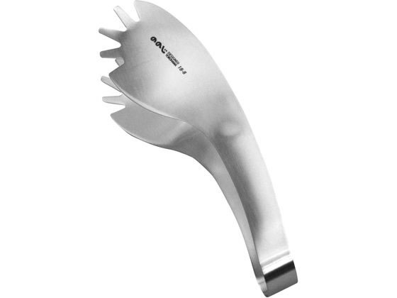 【レビュー投稿で100円OFFクーポン】【お取り寄せ】レーベン ののじ 18-8 サテン仕上 レリッシュトング LTG-S06SA トング 麺 パスタ道具 調理小物 厨房 キッチン