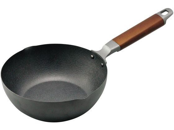 【レビュー投稿で100円OFFクーポン】【お取り寄せ】下村企販 窒化加工深型いため鍋 20cm 35290 1022710 キッチン雑貨