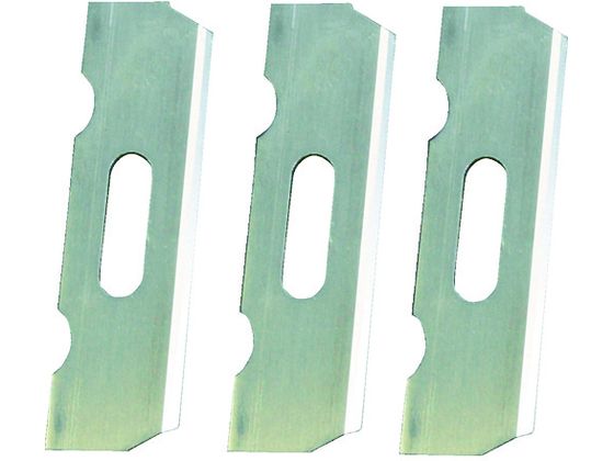 【レビュー投稿で100円OFFクーポン】【お取り寄せ】KAKURI 利蔵 替刃式鉋 替刃3枚入 42mm 12633 大工用品 土木作業 工事用品 作業用品 工具