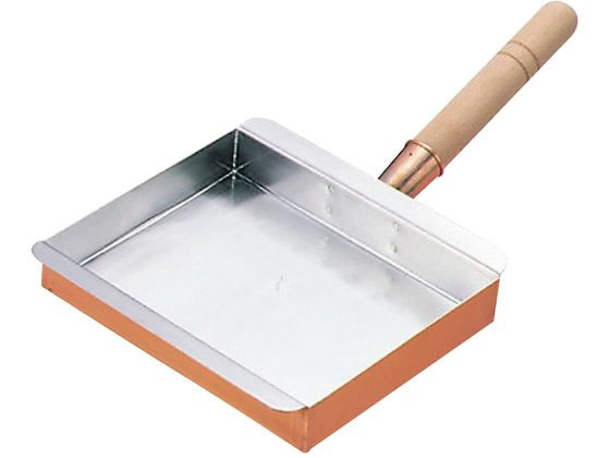 【楽天スーパーSALE限定★ポイント2倍＆2,000円クーポン】【お取り寄せ】丸新銅器 EBM 銅 玉子焼 名古屋型 18cm 0499600 キッチン雑貨