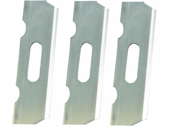 【レビュー投稿で100円OFFクーポン】【お取り寄せ】KAKURI 利蔵 替刃式鉋 替刃3枚入 58mm 12635 大工用品 土木作業 工事用品 作業用品 工具