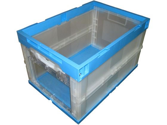 【マラソン限定★2,000円クーポン＆ポイント2倍】【お取り寄せ】岐阜プラスチック工業 折りたたみコンテナー CB-51 片扉 PP製 コンテナ..