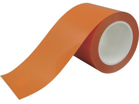 【マラソン限定★24日9:59迄ポイント2倍】【お取り寄せ】ニトムズ 耐久ラインテープDLT800ー100×20橙 Y6017 ラインテープ 安全保護テープ 粘着テープ 梱包